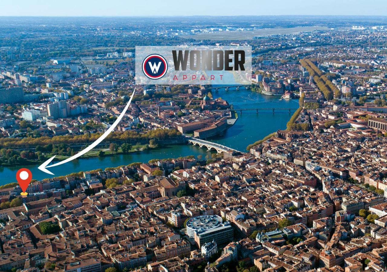 403 - Wonder Appart' - Vue Sur Garonne - トゥールーズ エクステリア 写真